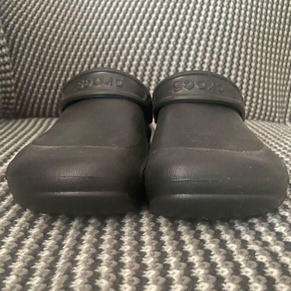 Crocs Bistro black Clogs Slip Resistant men’s shoe size 9/women’s 11  10075 - Picture 4 of 10